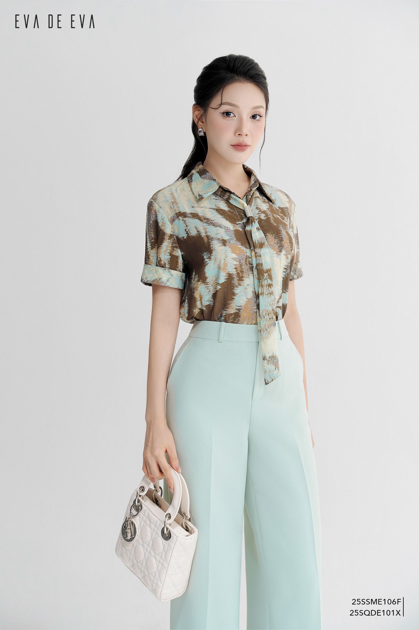  Quần dài, Ống suông 25SQDE101X 