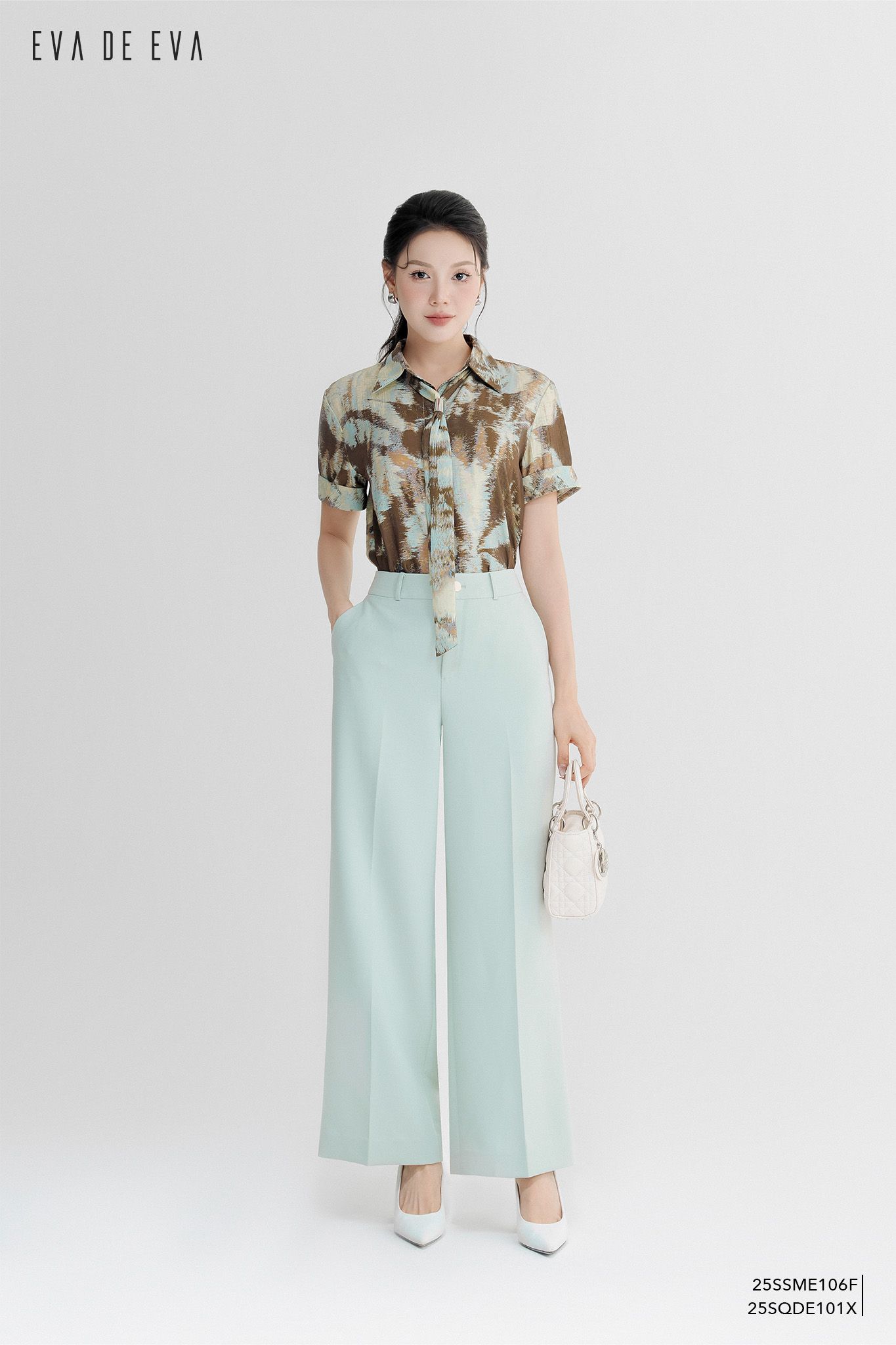  Quần dài, Ống suông 25SQDE101X 