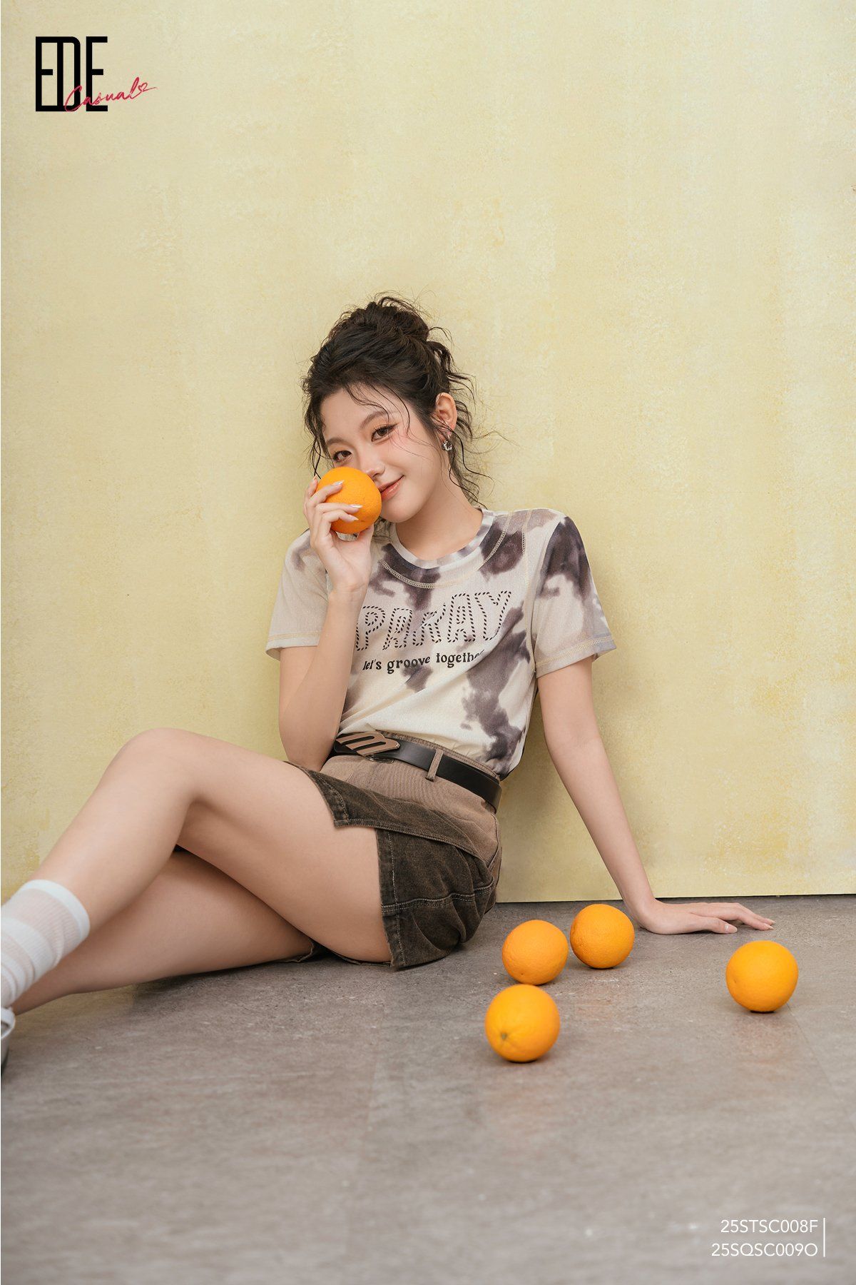  T-shirt ngắn tay,  25STSC008F 