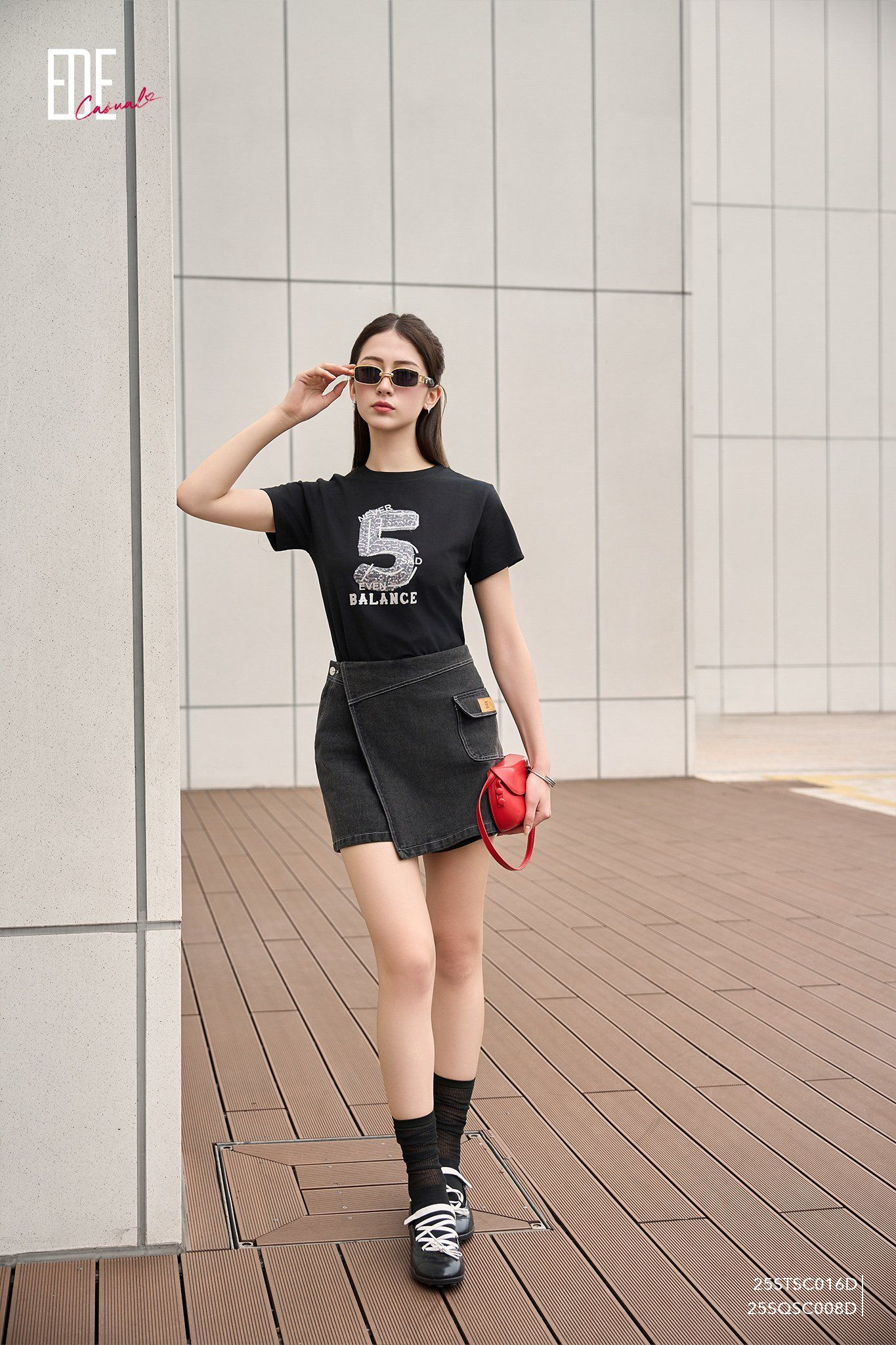  T-shirt ngắn tay,  25STSC016D 