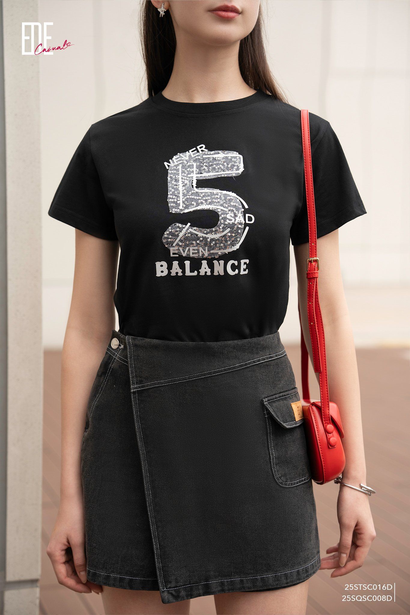  T-shirt ngắn tay,  25STSC016D 