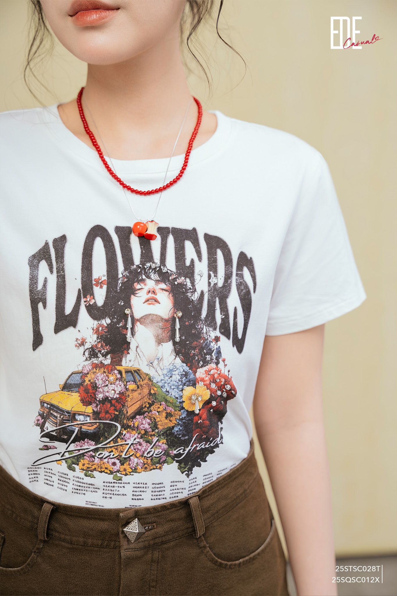  T-shirt ngắn tay,  25STSC028T 