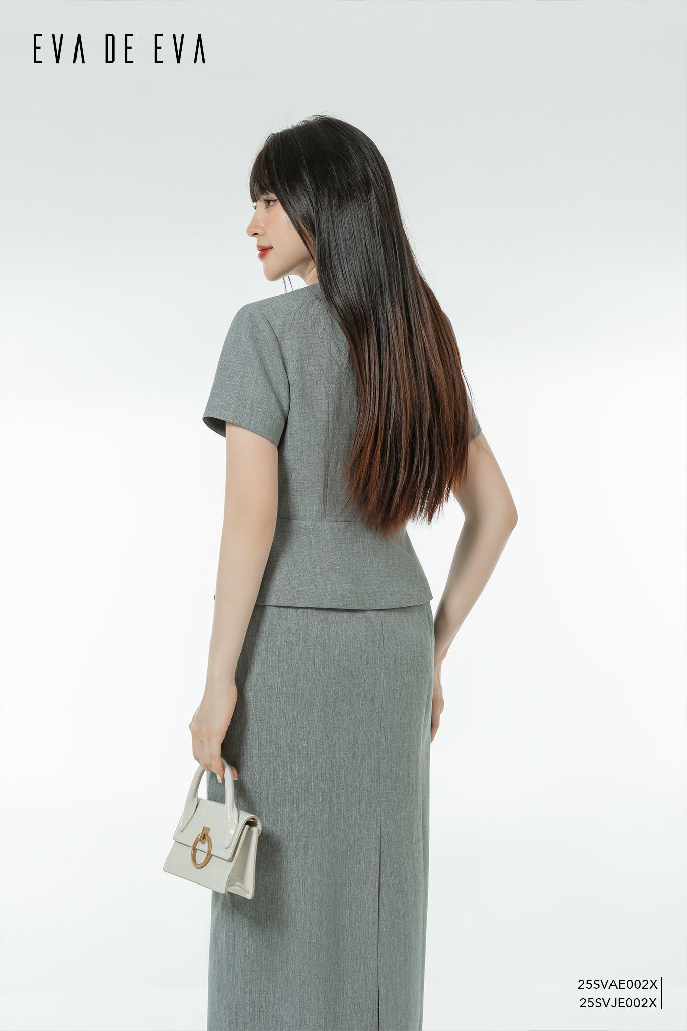  Áo vest trong bộ Vest-Váy,  25SVAE002G 