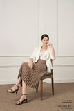 Chân váy Midi, Xếp ly 22SCVE055N 