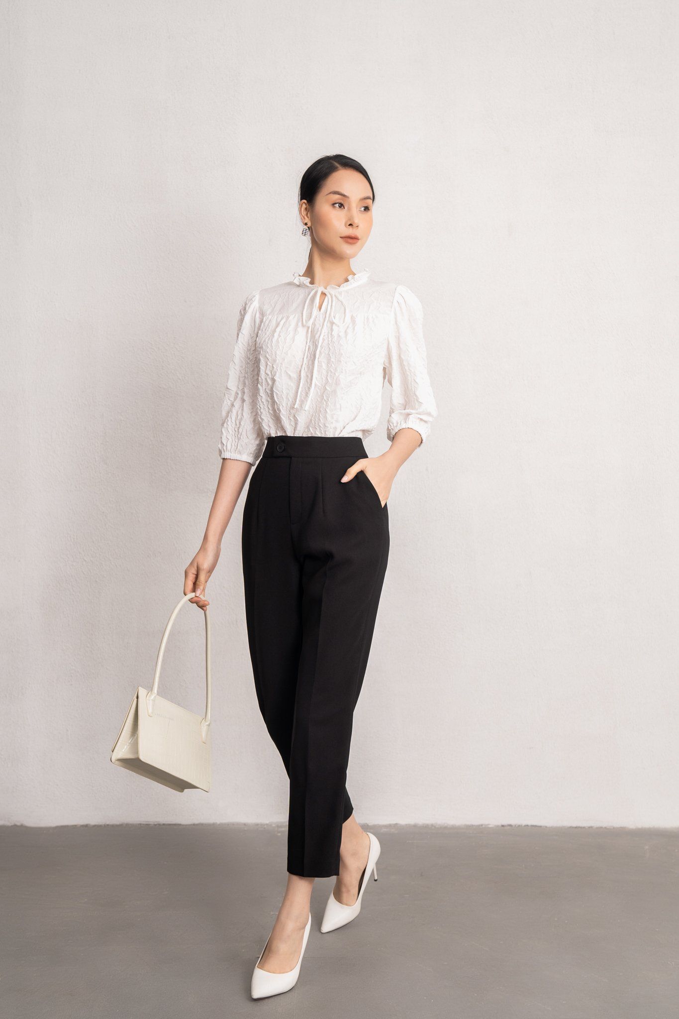  Quần lửng, Ống đứng 22SQDE013D 
