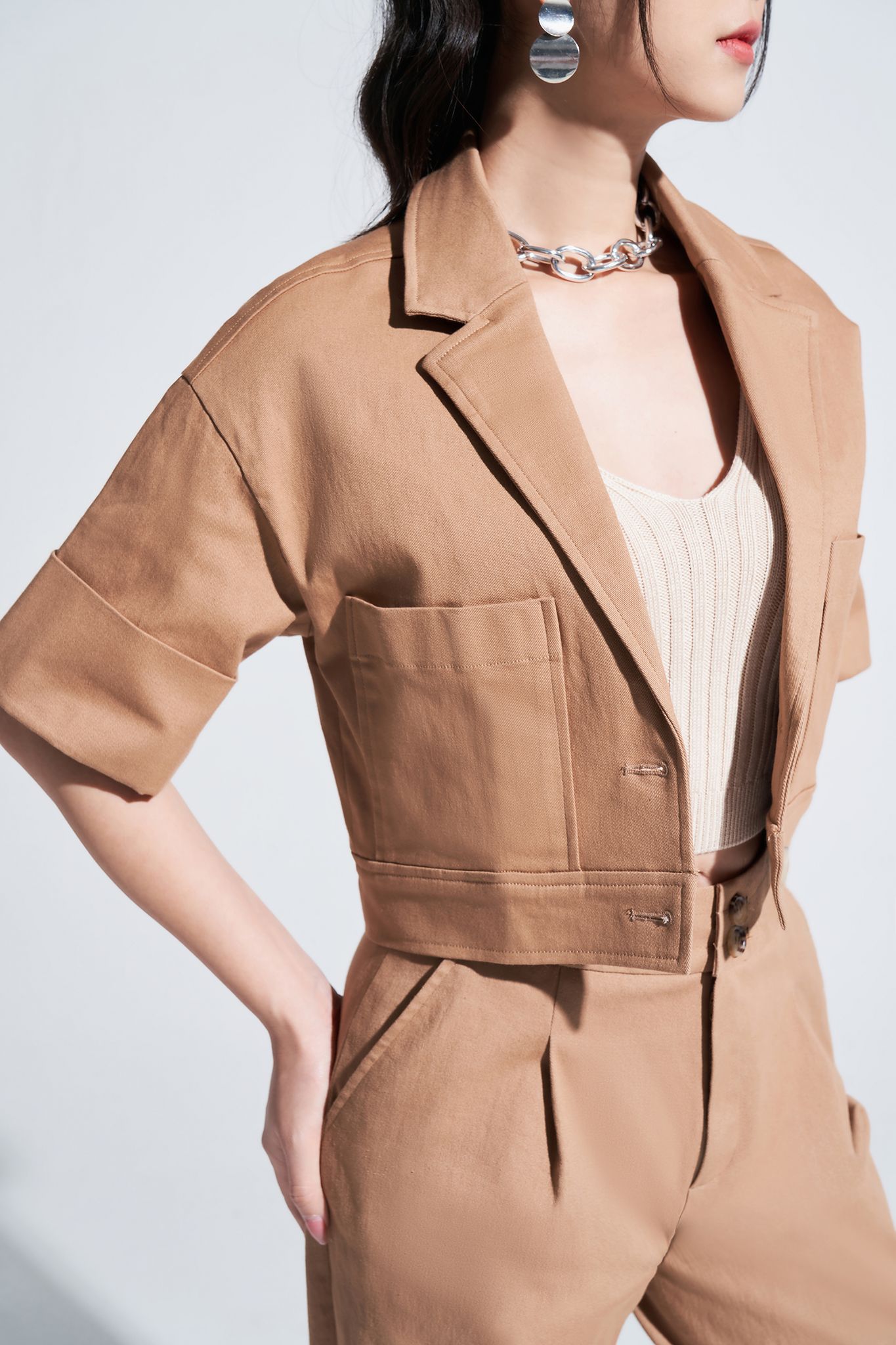  Aó khoác kiểu,  21AJKO003N 