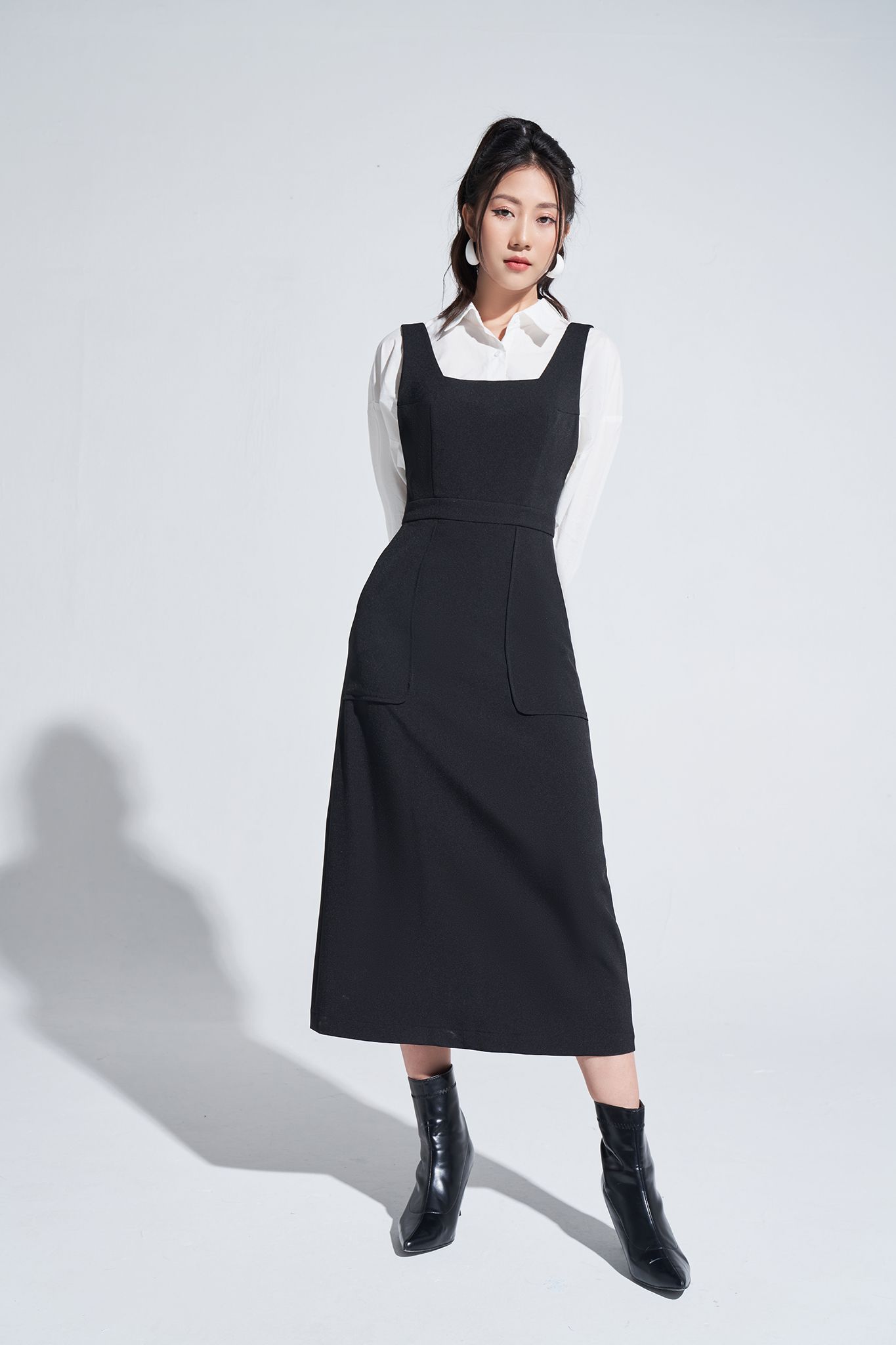  Đầm yếm,  21ADKO013D 