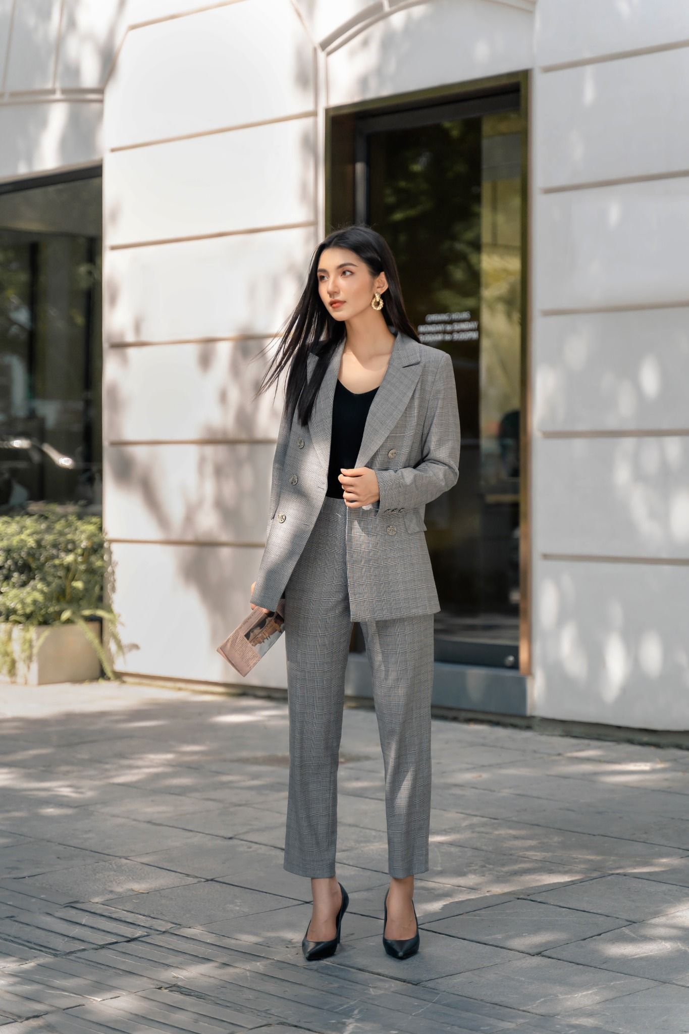  Áo vest trong bộ Vest-Quần,  21AQAE029R 