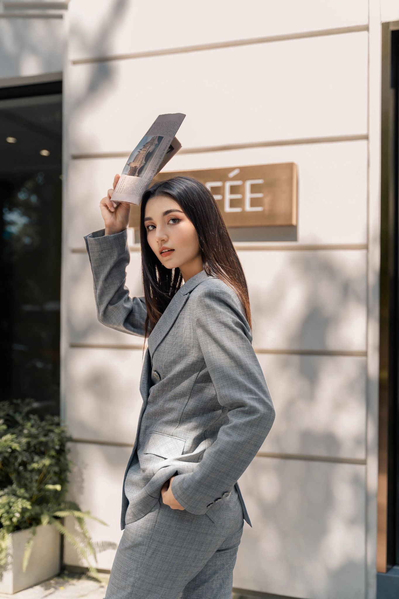  Áo vest trong bộ Vest-Quần,  21AQAE029R 