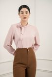  Sơ mi tay dài, Cổ nơ 22SSME020H 