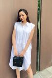  Đầm tay ngắn, Dáng suông 21ADKO003T 