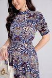  Chân váy ngang gối, Dáng xòe 21ACVE114R 