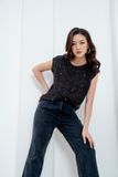  Quần Jeans lửng, Ống loe 20AQJE006X 