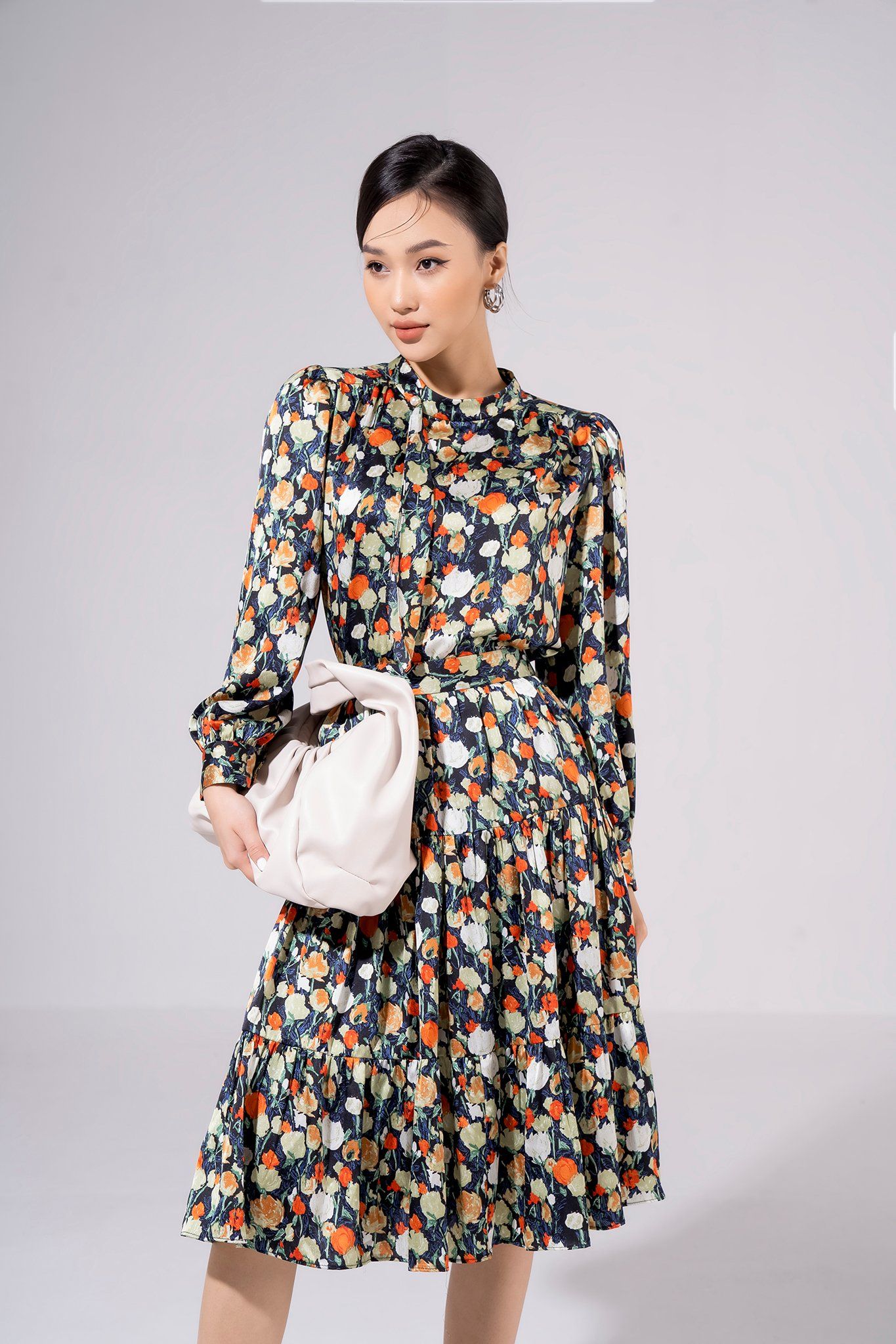  Chân váy Maxi, Dáng đuôi cá  22SCVE004F 