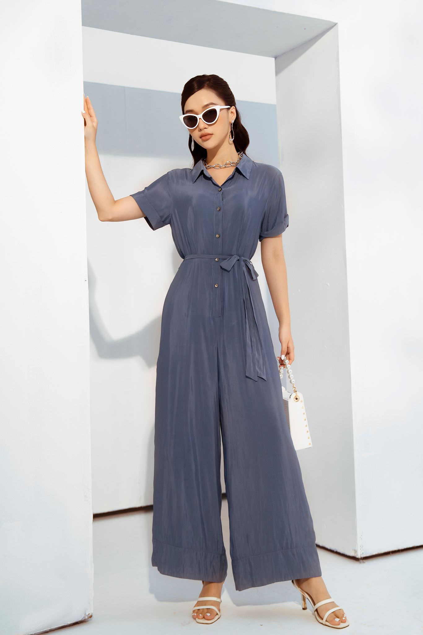  Jumpsuit dài,  21SJSE017X 