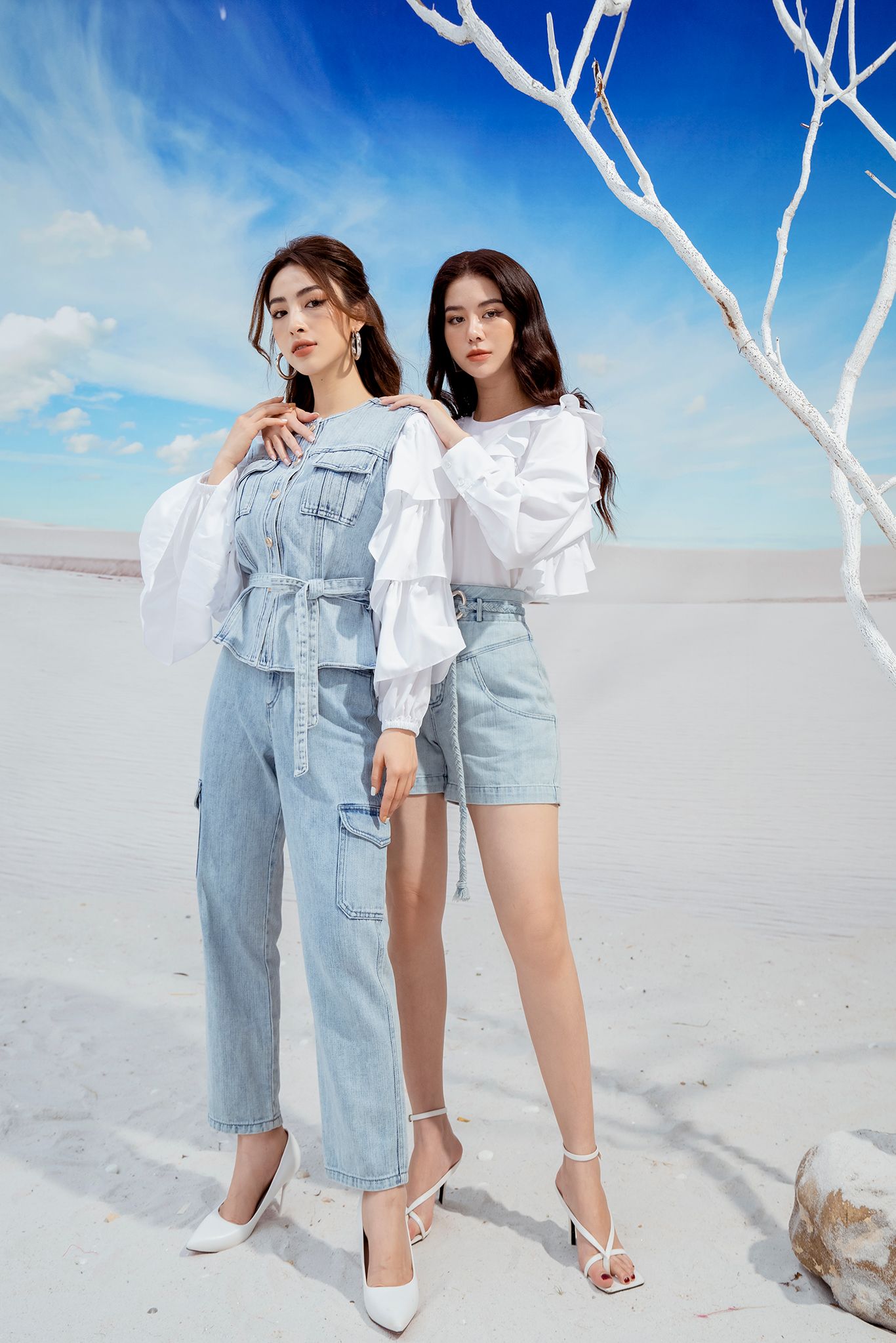  Quần Jeans lửng,  21SQJE001X 