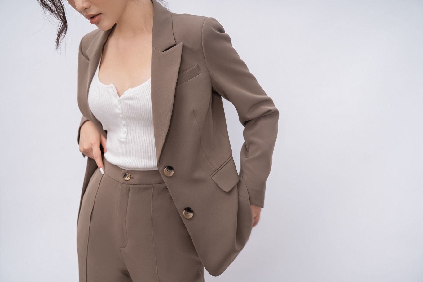  Quần trong bộ Vest-Quần,  22SQQE012N 
