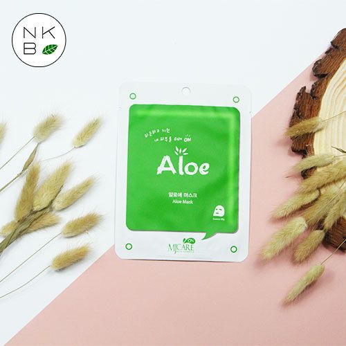  MJCARE ON ALOE MASK - Mặt nạ Lô hội MJCARE ON 