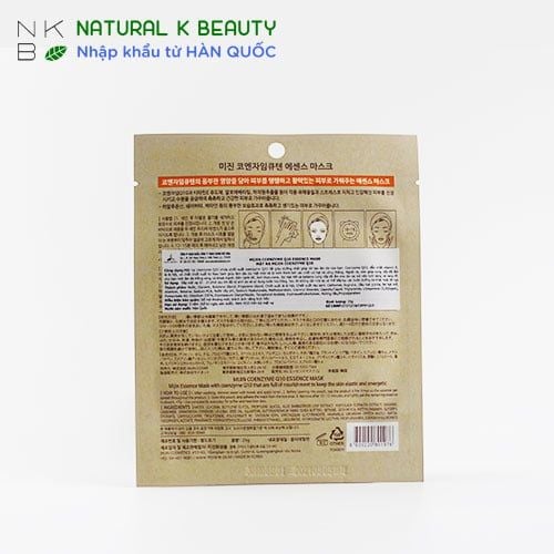  MIJIN COENZYME Q10 MASK - Mặt Nạ Coenzyme Q10 