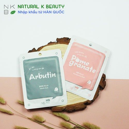  MJCARE ON Arbutin Mask - Mặt nạ Arbutin trắng da MJCARE ON 