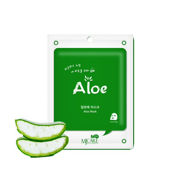  MJCARE ON ALOE MASK - Mặt nạ Lô hội MJCARE ON 