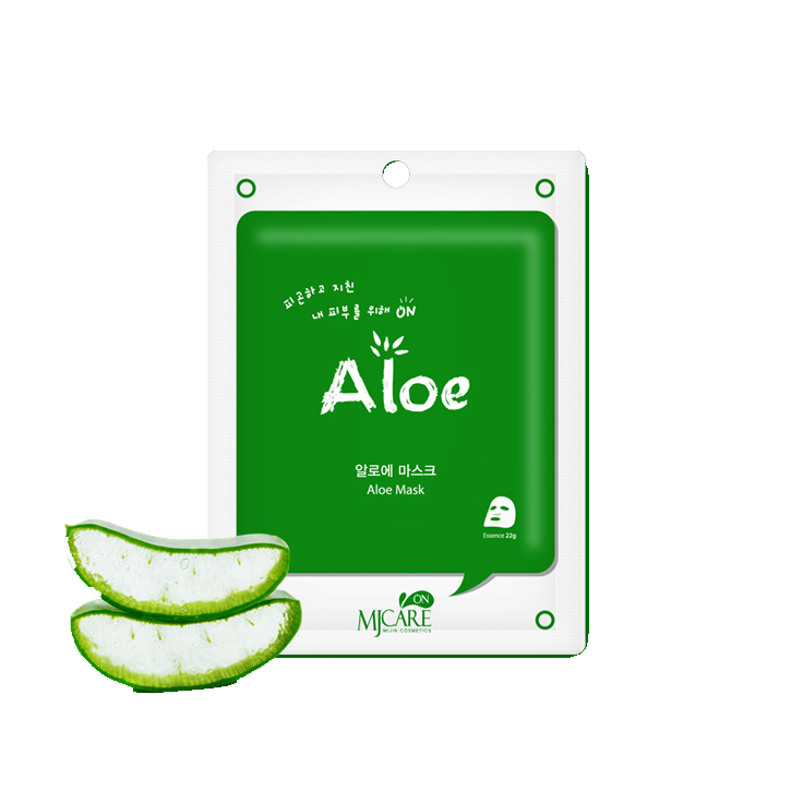  MJCARE ON ALOE MASK - Mặt nạ Lô hội MJCARE ON 