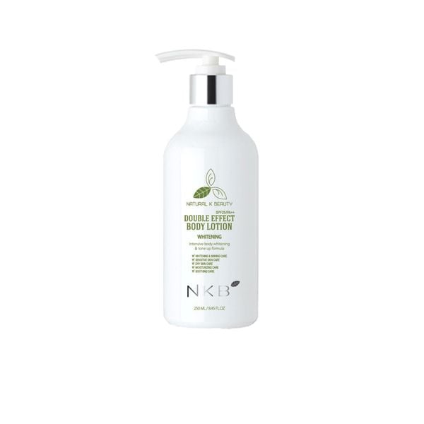  Kem dưỡng trắng da toàn thân NKB DOUBLE EFFECT BODY LOTION 