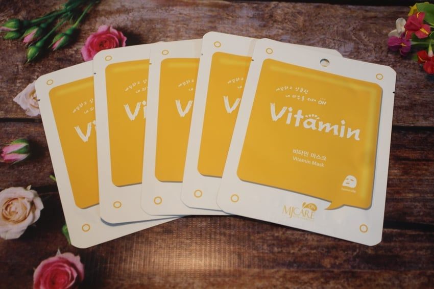  MJCARE ON VITAMIN MASK - Mặt nạ Vitamin MJCARE ON 