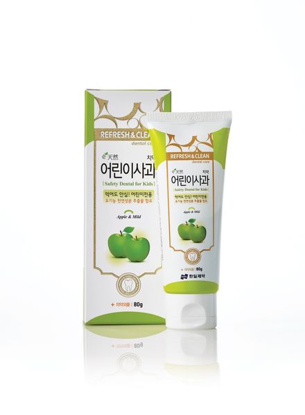  REFRESH & CLEAN APPLE TOOTHPASTE FOR KID - Kem Đánh Răng Vị Táo cho trẻ em 