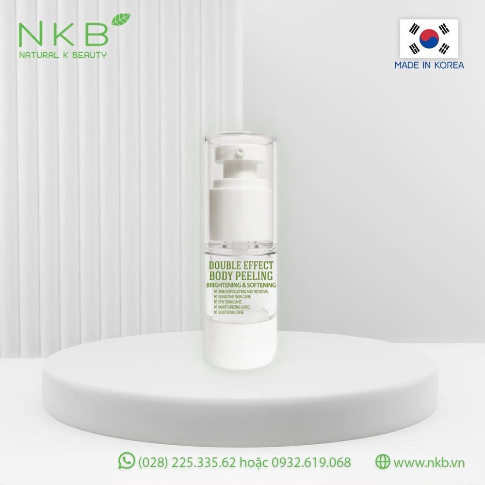  Kem dưỡng trắng da toàn thân NKB Double Effect Body Lotion mini 