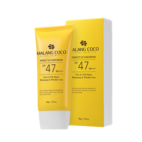  MALANGCOCO PERFECT SUNCREAM SPF 47 PA +++ | Kem chống nắng SPF 47 PA +++ 