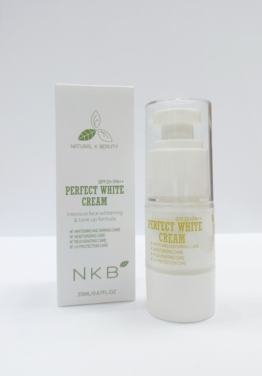  KEM DƯỠNG TRĂNG DA MẶT NKB PERFECT WHITE CREAM 20ML 