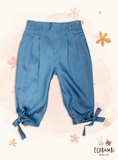  Quần baggy bé gái tencel denim 