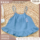  Set bé gái Petal cotton bubble 