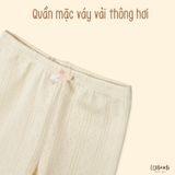  Quần Boxer mặc váy thun cotton thông hơi bé gái ECOBAMBI - 8935334000544 
