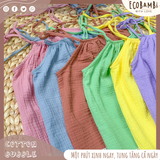  Đầm bé gái Alice cotton bubble 