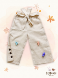  Quần culottes linen bé gái 