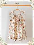  Đầm yếm muslin bé gái ECOBAMBI - BB-23DAMBG005 - 8935334000971 