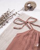  Đầm bé gái Alice cotton bubble 