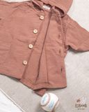  Áo khoác unisex cotton bubble 