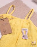  Set bé gái Petal cotton bubble 