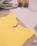  Set bé gái Baby Leaf cotton bubble 