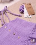  Set bé gái Blooming cotton bubble 