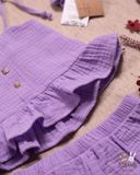  Set bé gái Blooming cotton bubble 