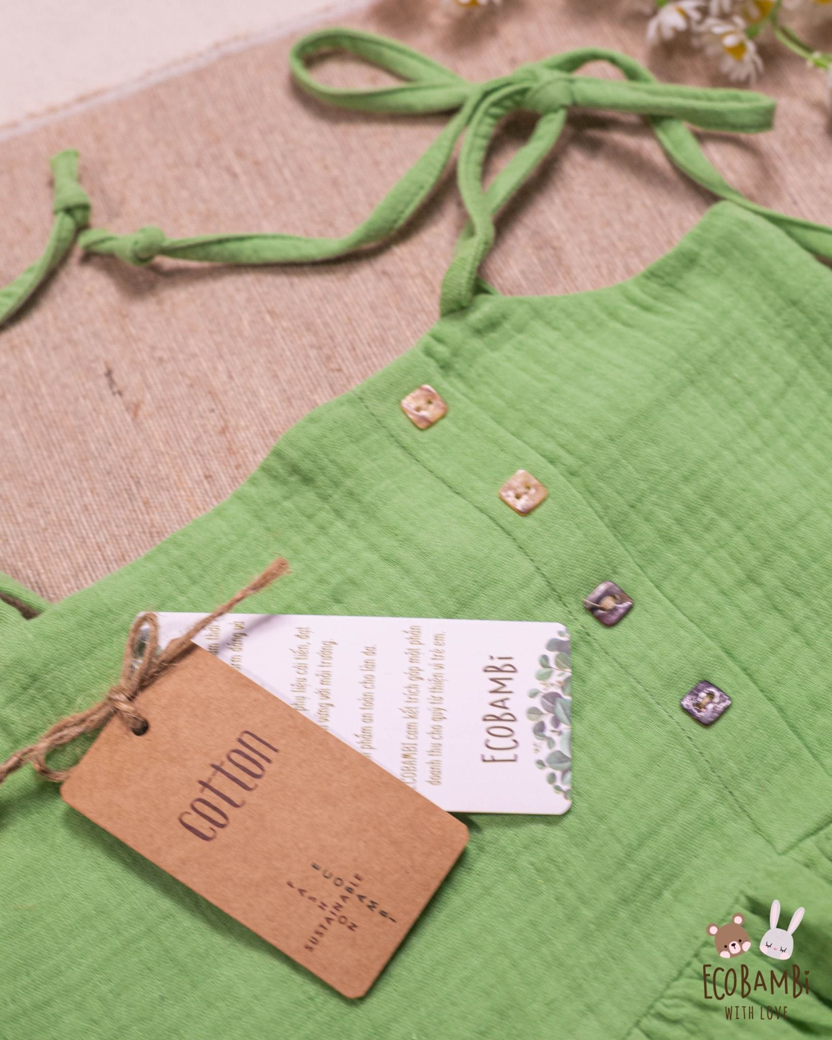  Set bé gái Blooming cotton bubble 