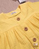  Áo khoác dáng baby doll cotton bubble 