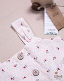  Jumpsuit khoét eo bé gái Cotton Linen 