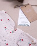  Jumpsuit khoét eo bé gái Cotton Linen 