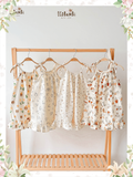  Đầm yếm muslin bé gái ECOBAMBI - BB-23DAMBG005 - 8935334000971 