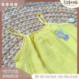  Set bé gái Petal cotton bubble 